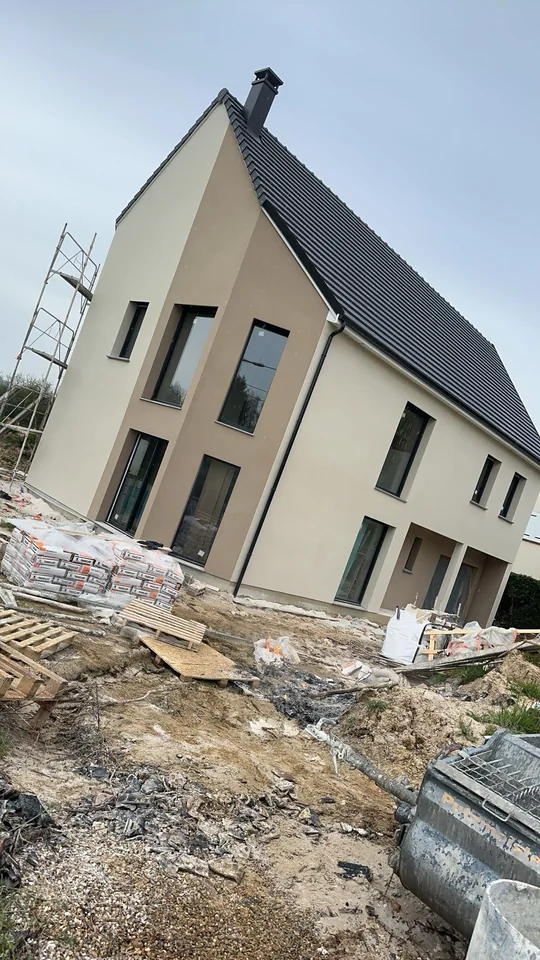 Un pignon transformé — réalisation PRN après ravalement